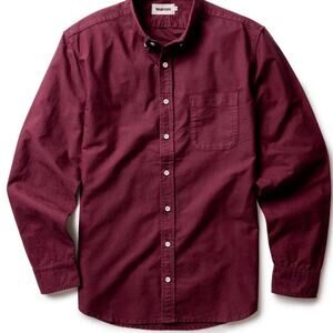 Taylor stitch burgundy button down
